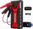 DBPOWER 3000A/80.66Wh Portable Car Jump Starter (UP to 10.0L Gas/8.0L Diesel Engines) 12V Auto Lithium-Ion Battery Booster with Smart Clamp Cables