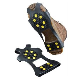 Outdoor anti-skid shoe cover; ice and snow ground; suitable for 10 teeth outdoor ice claw (Number of teeth: 10 tooth L code)