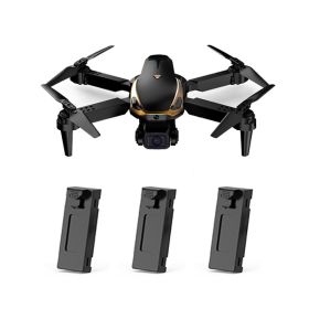 (New) With Optical Flow Obstacle Avoidance Drones Fpv Toy Drones HD Pixel Remote Control Flying Machine (Applicable People: Three Batteries, Style: Dual Camera)