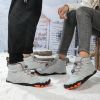 New men's and women's five-finger outdoor cotton shoes high top winter snow boots plush warm men's cotton shoes 36-47