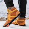 New men's and women's five-finger outdoor cotton shoes high top winter snow boots plush warm men's cotton shoes 36-47